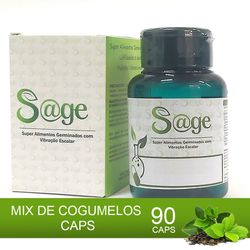 Mix De Cogumelos Caps 90 Cápsulas - 21cp - S@ge Scalar