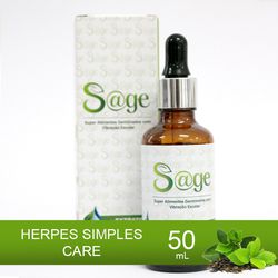 Herpes Simples Care 50ml - 240gt - S@ge Scalar