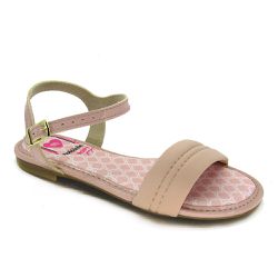 Sandália Infantil Feminina Rasteira Molekinha 2157762 Rosa - 88655 - Sensação Store