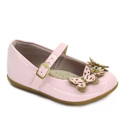 Sapatilha Infantil Feminina Lily Kids 18116 Flor - 85351 - Sensação Store