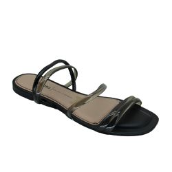 Sandália Feminina Rasteirinha Dakota Z8986 Preto - 90794 - Sensação Store