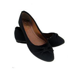 Sapatilha Casual Feminino Bico Fino Gottí S16299 Preto - 90092 - Sensação Store