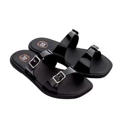 Chinelo Slide Zaxy Reconhecer 18324 Preto - 90200 - Sensação Store