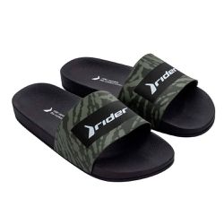 Chinelo Slide Infantil Rider Full 86 11499 Preto - 90289 - Sensação Store