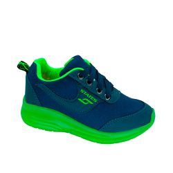 Tênis Jogging Infantil States ST040 Rodinhas Marinho/ Verde - 91005 - Sensação Store