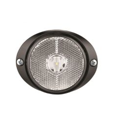 Lanterna LED Lateral Carreta Cristal (66mm C/ Chic... - Sermi