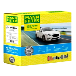 Kit Filtros Revisão Renault Kwid - Mann SP110654 - Sermi