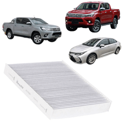 FILTRO CABINE TOYOTA HILUX/SW4 2.8 16V 2016/ COROL... - Sermi