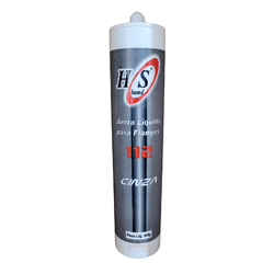 Cola Silicone Alta Temperatura Cinza 300g Hs Bond - Sermi