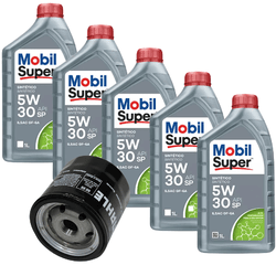 Kit Troca de Óleo Mobil 5w30 GM Astra Vectra Zafir... - Sermi