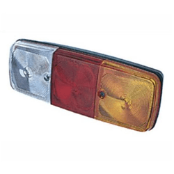 Lanterna Traseira C/Vigia Luz Ré Caminhão MB 1313/... - Sermi