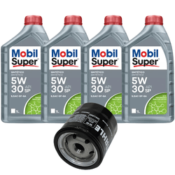 Kit Troca de Óleo Mobil 5w30 GM Corsa Celta Classi... - Sermi