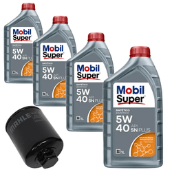 Kit Troca de Óleo 5W40 MOBIL X3 Linha Gol Voyage S... - Sermi