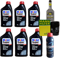 Kit Troca de Óleo Mobil 20w50 Motor 4.1 6cc GM Opa... - Sermi