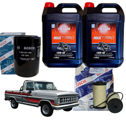 Kit Troca de Óleo Ford F1000 Motor MWM D229/4 até ... - Sermi