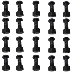 KIT 20 PARAFUSO RODA RAIADA TRAS CAM FORD CHEVROLE... - Sermi