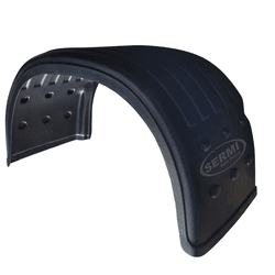Paralama Traseiro Tração Scania 124 Serie 4 Preto ... - Sermi