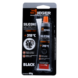 Cola Silicone Alta Temperatura Até 315°C Neutro HT... - Sermi