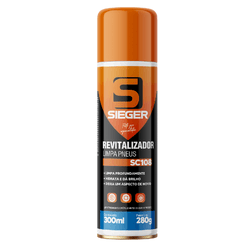 Revitalizador Limpa Pneu Sieger SC108 300ml Hidrat... - Sermi