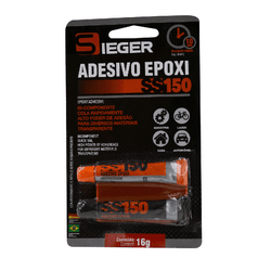 Adesivo Epoxi Líquido Sieger SS150 16g (similar ar... - Sermi