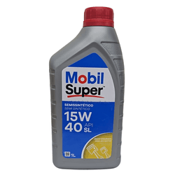 Óleo Motor 15W40 Semi Sintético API SL Mobil Super... - Sermi