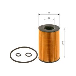 FILTRO OLEO MOTOR AMAROK GOLF JETTA PASSAT 2.0 16V... - Sermi