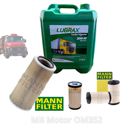 Kit Troca de Óleo 20w50 Mineral com Filtros Caminh... - Sermi