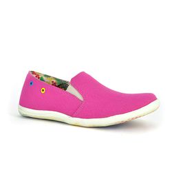 Tênis Slip On Lona Pink - 41001 - SERRA BELLA CALCADOS