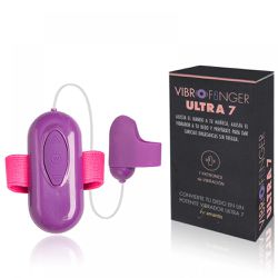 *Capa para Dedo Com Vibro Finger Ultra 7 VP (OV015... - Sexy Shop BH