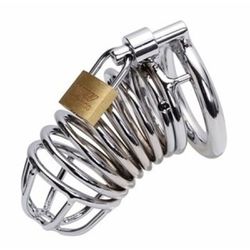 Cinto de Castidade Masculino M SI (1075) - Croma... - Sexy Shop BH