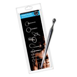 Plug Pênis em Aço SI (1362) - Cromado - 26032 - Sexy Shop BH