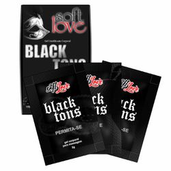 **Excitante Feminino Black Tons Sachê 6g (15181) -... - Mais Sex