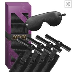 Kit 4 Amarras Para Porta (15363-16918) - Preto - 1... - Sexy Shop BH