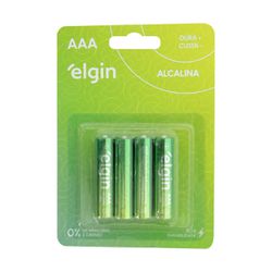 Pilha Palito AAA Alcalina 4un Elgin Energy (17416)... - Sexy Shop BH