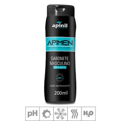 Sabonete Íntimo Masculino ApiMen 200ml (17446) - ... - Sexy Shop BH