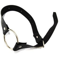 Mordaça Com Argola (17591-MCAP115) - Preto - 31581 - Sexy Shop BH