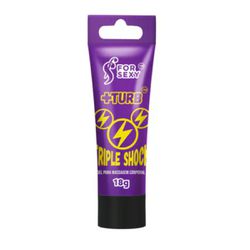 *Excitante Unissex + Turb Triple Shock 18g (17801)... - Sexy Shop BH