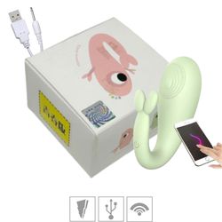 Vibrador Recarregável Eyed Monster (17842) - Verde... - Mais Sex