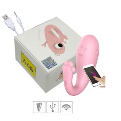 Vibrador Recarregável Miao (17843) - Rosa - 378... - Sexy Shop BH