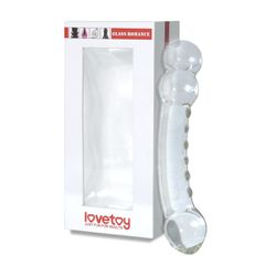 *Estimulador Ponto G em Vidro Com Nódulos Love Toy... - Sexy Shop BH