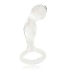 *Plug em Vidro Com Alça Love Toy SI (5711) - Tran... - Sexy Shop BH