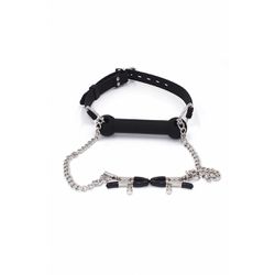 *Mordaça Bastão Com Grampos Para Mamilo SI (5810) ... - Sexy Shop BH