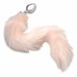*Plug em Aço Com Cauda SI (5865) - Rosa - 31026 - Sexy Shop BH