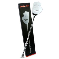 *Chibata de Aço Mãozinha SI (6334) - Cromado - 307... - Sexy Shop BH