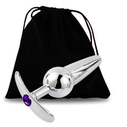 Plug De Metal Com Base Removível SI - (7454) - P... - Sexy Shop BH