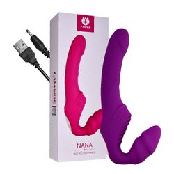 Vibrador Ponto G Recarregável Nana SI (7697) - Rox... - Sexy Shop BH