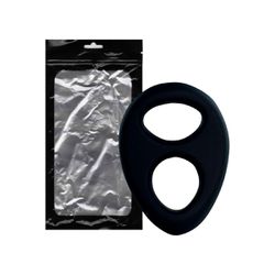 Anel Peniano Duplo SI (7904) - Preto - 35788 - Sexy Shop BH