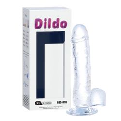 Prótese 14x12cm Com Led Ventosa e Escroto SI (8233... - Sexy Shop BH