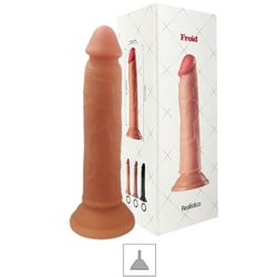 Prótese 16x12cm Com Ventosa Froid SI (8236) - Marr... - Sexy Shop BH