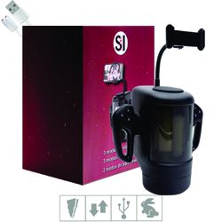 *Masturbador Lanterna Com Vibro e Suporte Para Cel... - Sexy Shop BH